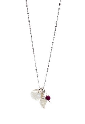 COLLAR PLATA SEASHELL - Musa Accesorio 