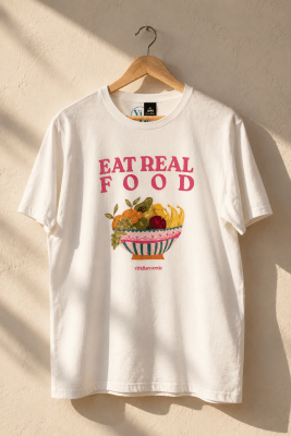 Polera Eat Real Food1