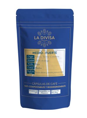 Pack 10 Cápsulas de Café Medio Fuerte 