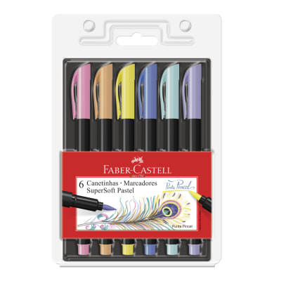 Supersoft Punta Pincel 6 unid