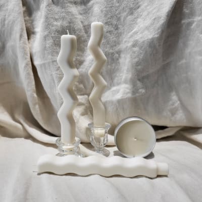 VELA FORMAS BLANCA 23 CM x 2 CM