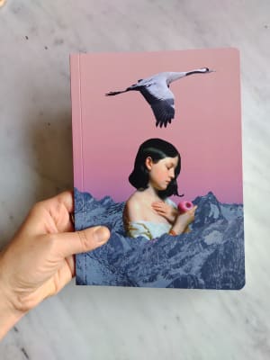 Libreta Mujer Manzana - @catadonzecollage1