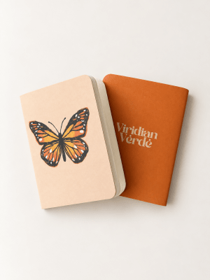 Libreta pocket Mariposa Monarca1