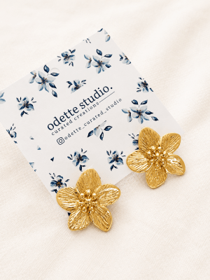 Aros flores Odette