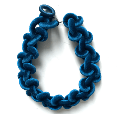 Collar FA! LOOP MAXI Calipso terciopelo1