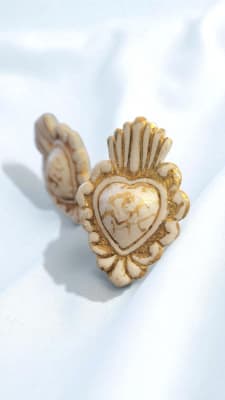 CORAZÓN DE LEÓN S BLANCO DORADO