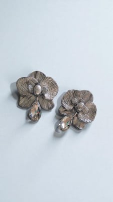 Orquideas plateadas