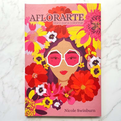 Libro para colorear AFLORARTE