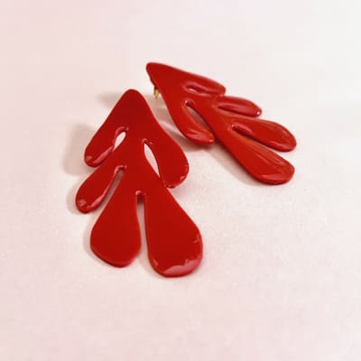 Aros Jardín rojo