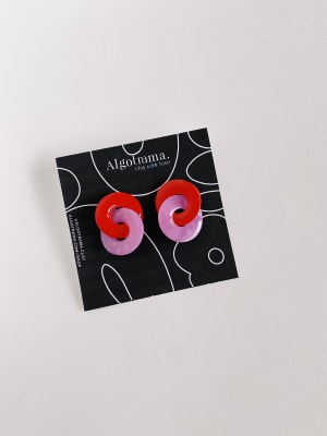 Géminis Mini Rojo-rosa1