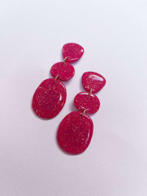 Aros amelia fucsia1