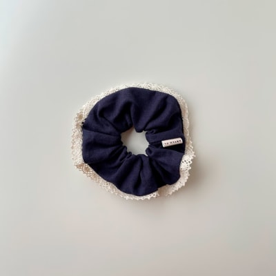 Anylu Maxicolet de Lino Azul Marino