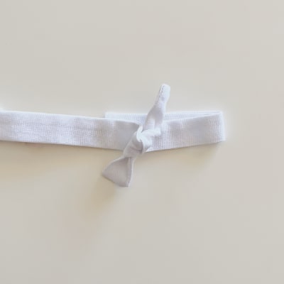 Anylu Cintillo de guagua Lino Blanco