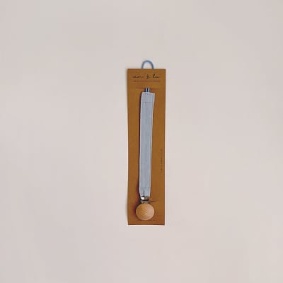 Anylu Portachupete de Lino Celeste Opaco