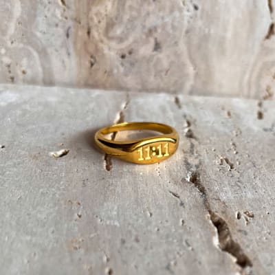 Anillo 11:11 talla 71