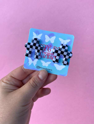 Aros Arco blanco y negro