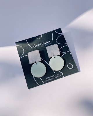 Aros Lisa BLANCO MENTA