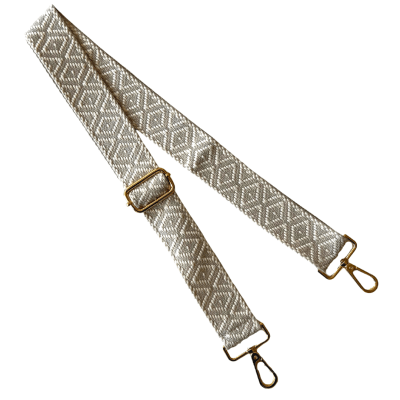 STRAP 4 CM Rombo Gris1