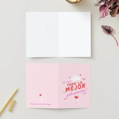 Tarjeta Felicidades LO MEJOR1