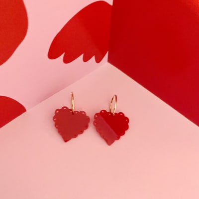 Aros Corazon Volantes