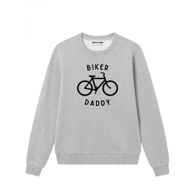 Poleron Biker Gris Claro