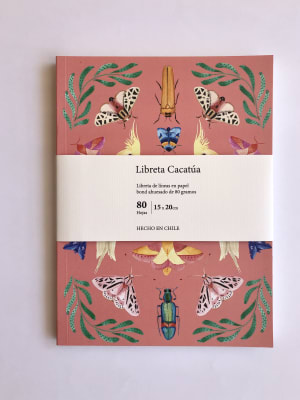 Cuaderno Cacatua - Carmen Ilustra1