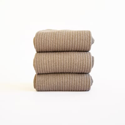 Calcetin Beige