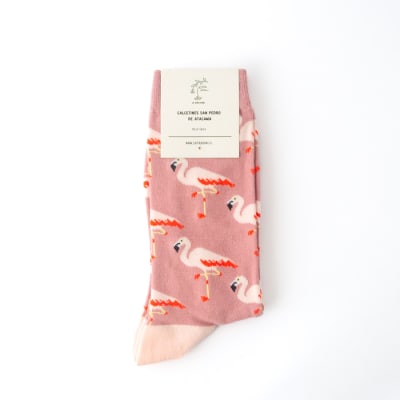 Calcetín Flamenco Chileno2