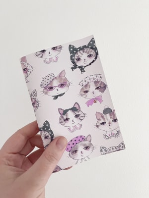 Mini Cuaderno Neko Ichigo Print2