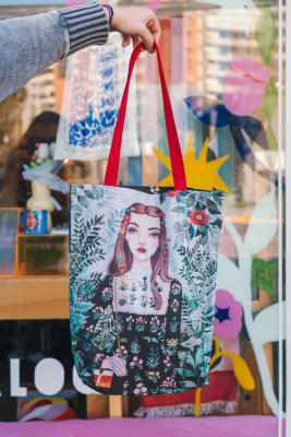 Tote Bag El Jardín Secreto Ellia Sophia1