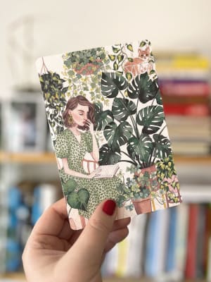 Tarjeta The Reading Garden1