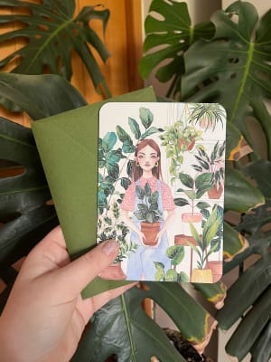 Tarjeta Plant Lady I