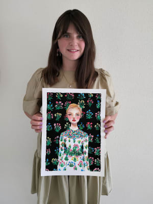 Fine Art Print Secret Garden1