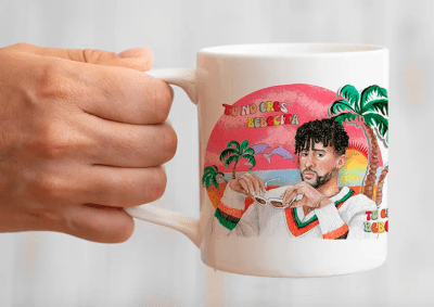 TAZÓN CLASICO BAD BUNNY1