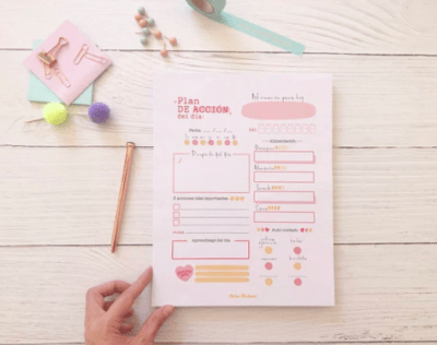 Block Plan de acción de Autocuidado1