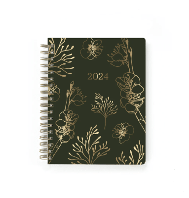Personal Planner 2024 Verde Vertical7