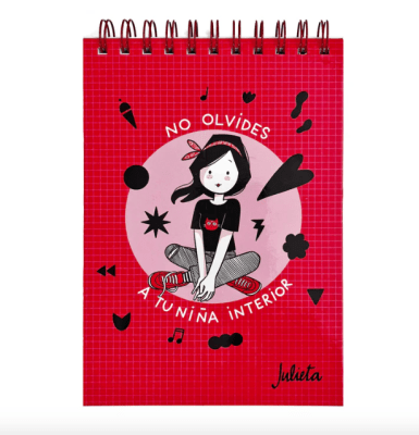 Croquera Julieta Niña Interior