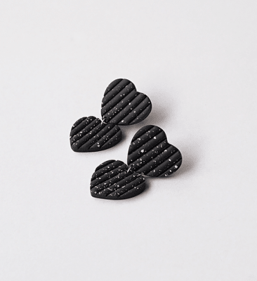 Aros CORAZONES DOBLES