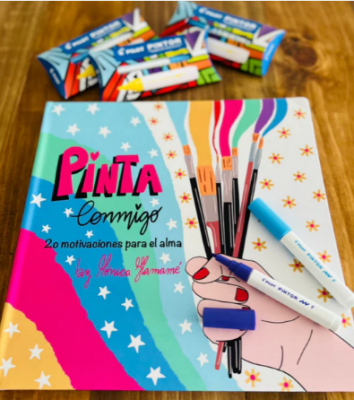 Libro Pinta Conmigo Por Mónica Hamame