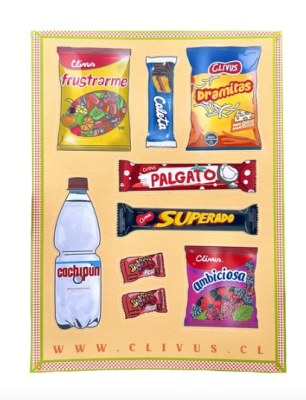 Lamina Stickers Golosinas1