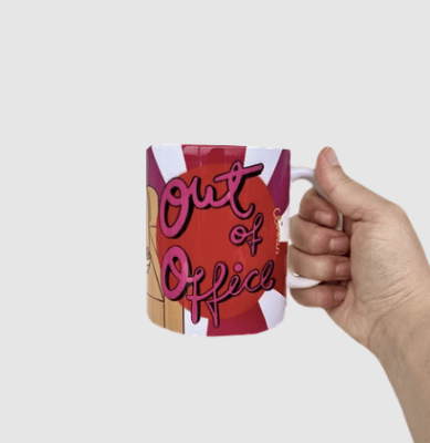 Taza The office en vacaciones2