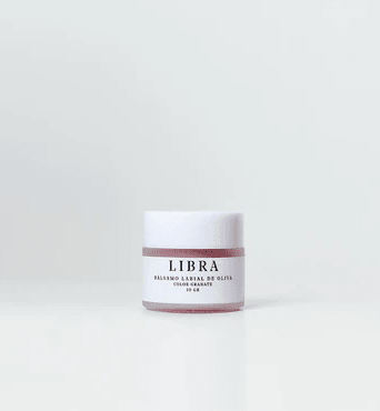 Bálsamo Labial de Oliva Color Granate - LIBRA