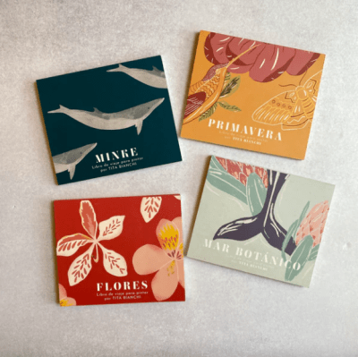 4 Libros de Viaje para pintar