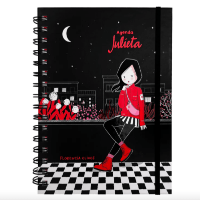 AGENDA JULIETA TERRAZA 2025 Tapa negra