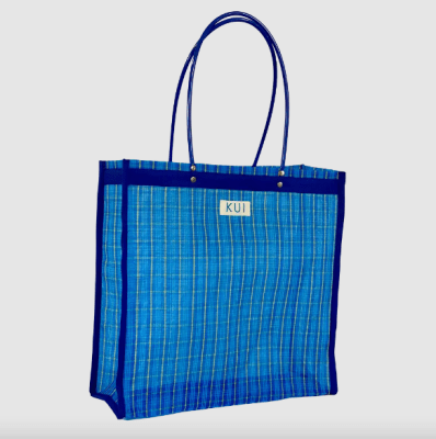 Bolsa del Mandado L Líneas Azul