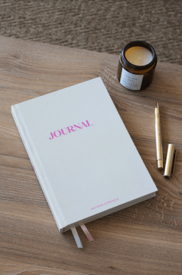 Journal pink beige