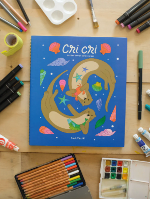 Cri cri  Libro para colorear