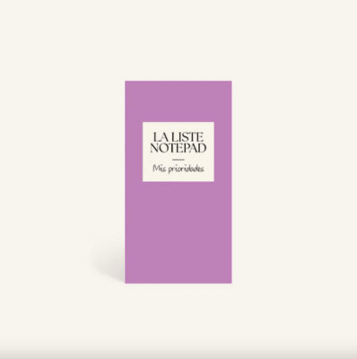 La Liste Notepad - Purple Bliss