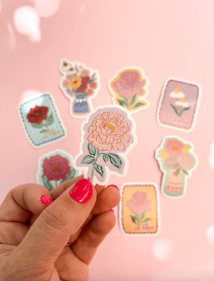 Pack Stickers Flores1