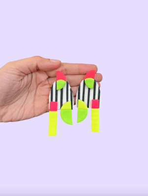 Aros diseño a Rayas 21